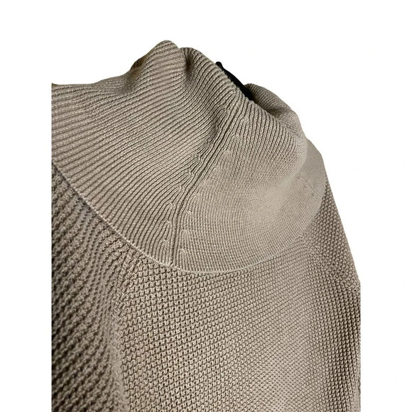 MICHAEL Michael Kors Camel Knit Sweater with Large Cowl Neck Size Small - Picture 9 of 12